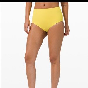 Lululemon deep sea high waist skimpy bottoms